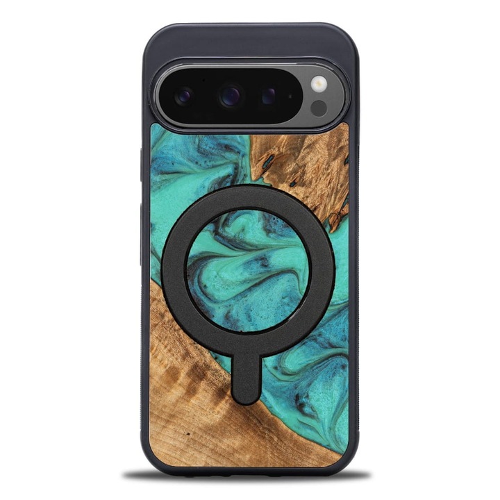 Калъф, Bewood Unique за Google Pixel 10 / 10 Pro, Тюркоазен Magnet
