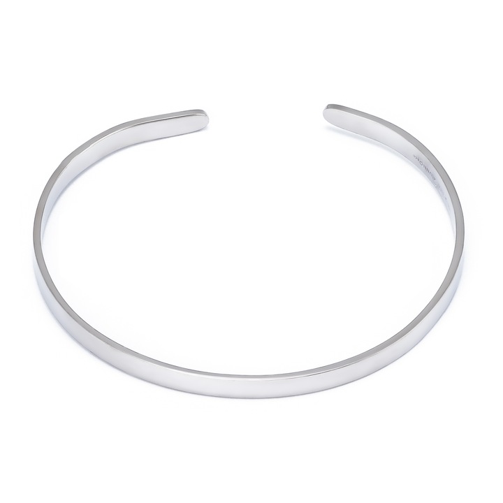 Bratara fixa din argint 925 rodiat, Sonis Silver