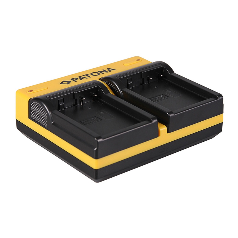 Incarcator PATONA DUAL USB placute pentru acumulator Panasonic DMW-BLC12 E