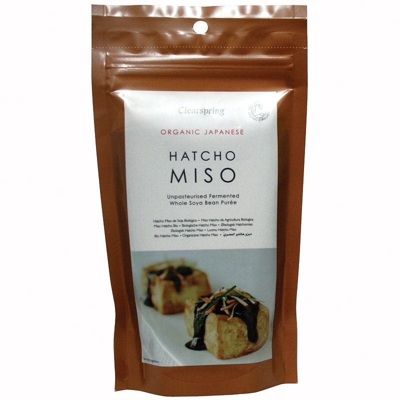 Pasta de soia fermentata nepasteurizata Hatcho Miso ECO 300 g - Clearspring