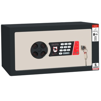 Seif mobilier, inchidere cu cheie si electronic , 200 x 380 x 260 mm, S.20.KE, Planet Safe Seif mobilier, inchidere cu cheie si electronic , 200 x 380 x 260 mm, S.20.KE, Planet Safe