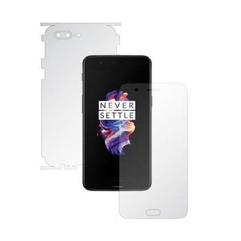 1 + 1 GRATUIT - OnePlus 5 - Invisible Skinz HD - Folie Protectie Siliconica Ultra-Clear pentru Ecran,Carcasa Spate si Laterale, Husa Transparenta Full Body Cover Edge to Edge de tip Skin Adeziv 1 + 1 GRATUIT - OnePlus 5 - Invisible Skinz HD - Folie Protectie Siliconica Ultra-Clear pentru Ecran,Carcasa Spate si Laterale, Husa Transparenta Full Body Cover Edge to Edge de tip Skin Adeziv