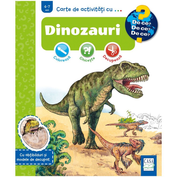 Carte de activitati cu .... Dinozauri, Stefan Richter