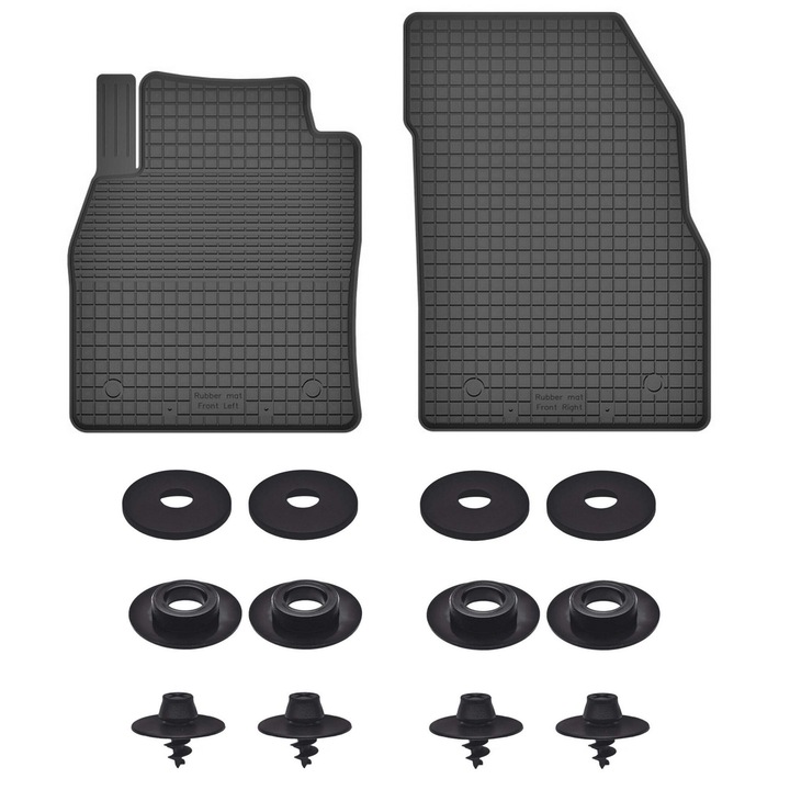 Set 2 fata Covorase auto pentru: Opel Meriva B (2010-2017)