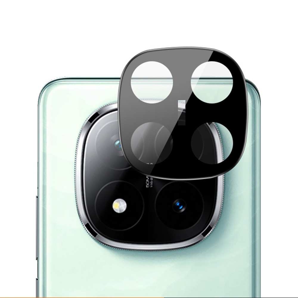 Folie Camera pentru Xiaomi Redmi Note 14 Pro Plus Daden din sticla, Full Cover, Protectie Profesionala, Ultra Rezistenta, Calitate Premium, Negru