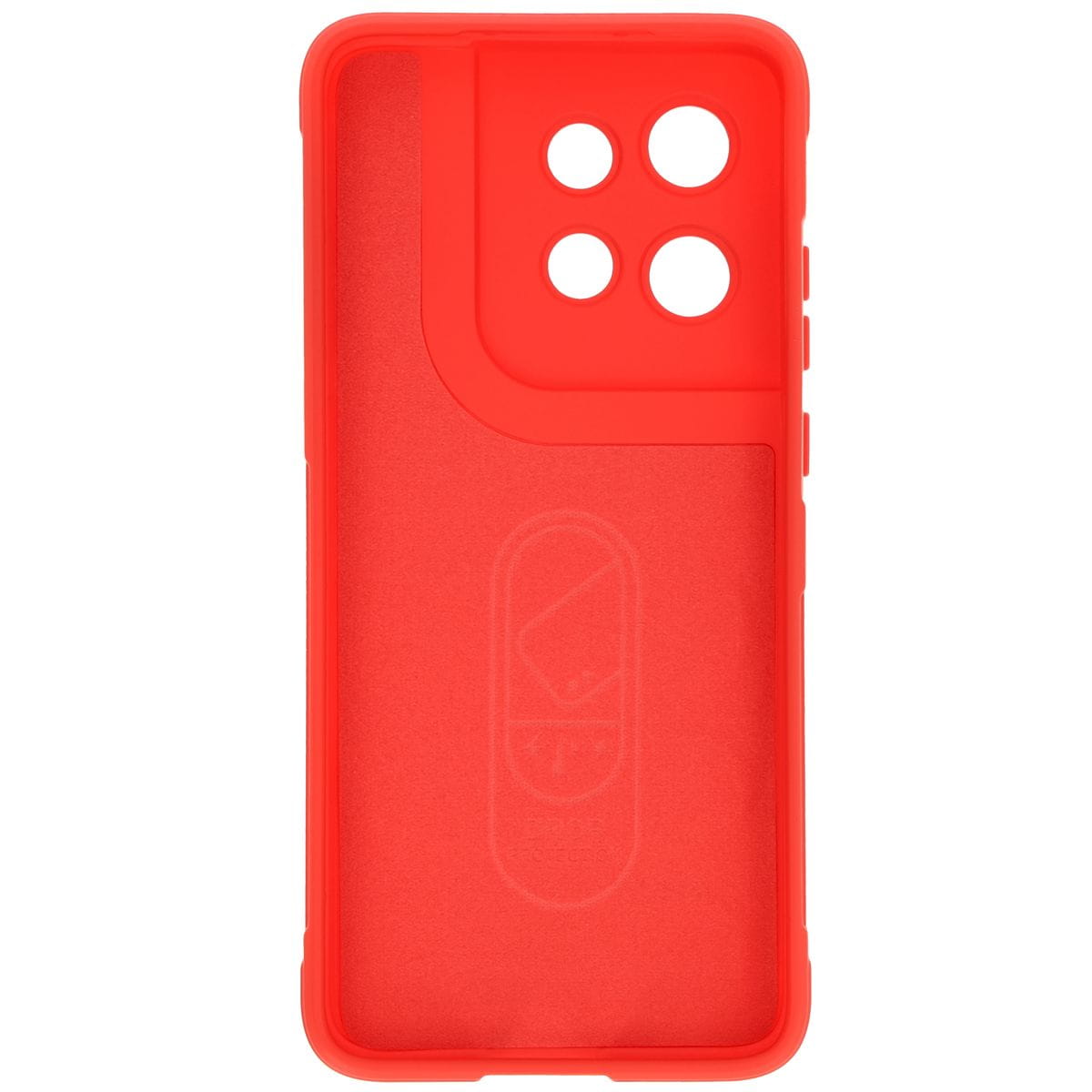 Husa Bizon Case Tur pentru Motorola Edge 50 Neo, rosu
