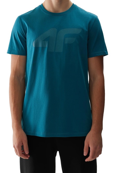 4F férfi póló, nagy zöld, Vízzöld