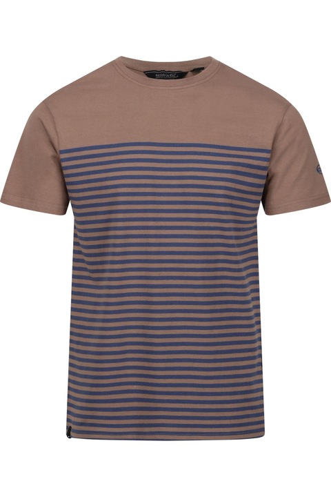 Férfi Regatta Shorebay póló, sötét Mink/Dimberland S INTL