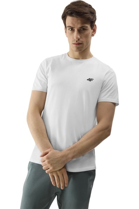 Póló 4F Férfi, Fehér 2XL