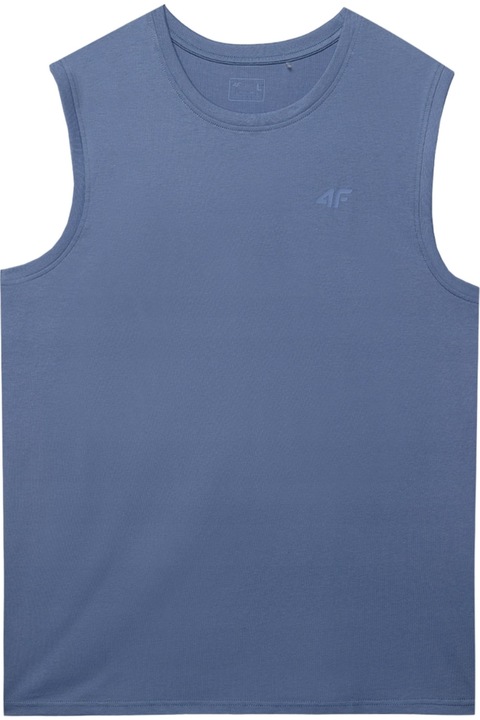 4F ferfi polo, farmer, Sötétkék