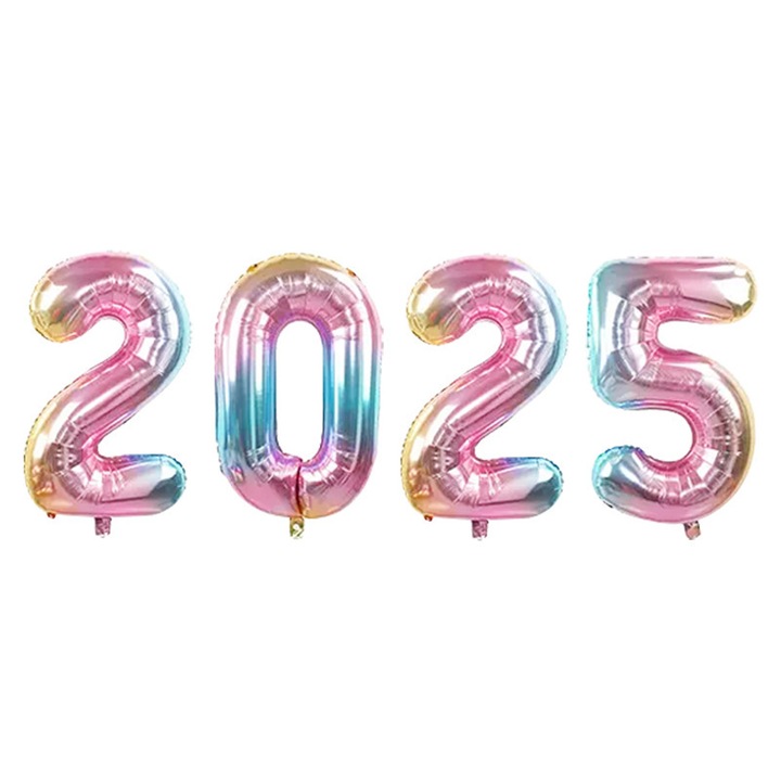 Lufi 2025, fólia, metál arany, 32 inch