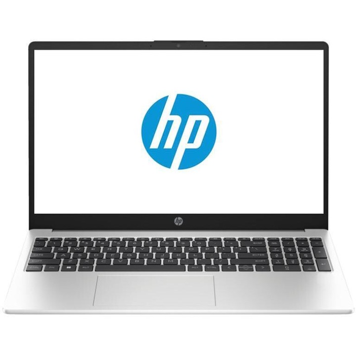 HP 250 G10 Laptop, Intel Core i5 1335U, 24GB DDR4 Memória, 256GB SSD, 15.6 FullHD, Magyar billentyűzet, Ezüst, Vírusírtó, Böngésző, Windows 11 Pro