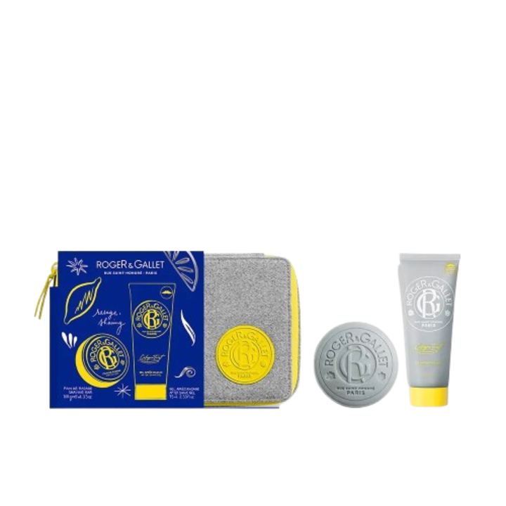 Комплект Сапун за бръснене 100 g + Гел за след бръснене 75 ml Roger & Gallet Cologne Twist Kit