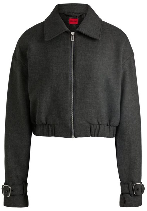 Geaca dama 50522750, Hugo, Poliester/Viscoza, Gri, 38 EU