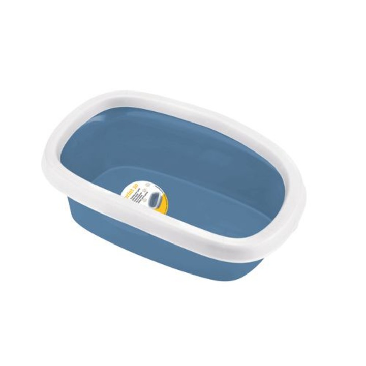 Stefanplast Sprint 10 macska Wc szegéllyel égszínkék / fehér 31x43x14cm