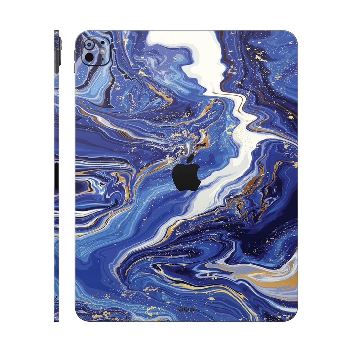 Folie de protectie pentru iPad Pro 13" (2024), Colectia Signature, Skin Spate cu laterale separate, Stellar Drift