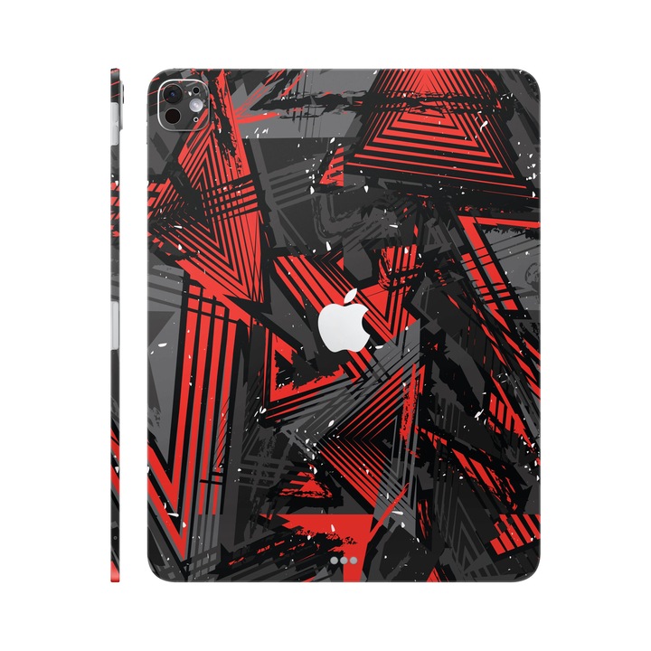 Folie de protectie pentru iPad Pro 11" (2024), Colectia Signature, Skin Spate cu laterale unite, Urban Assault