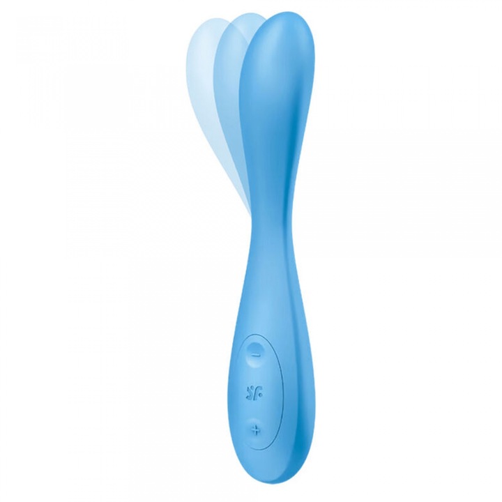 Вибратор G-Spot Flex 4 Connect, Satisfyer, силиконов, водоустойчив, 12 вибрационни програми