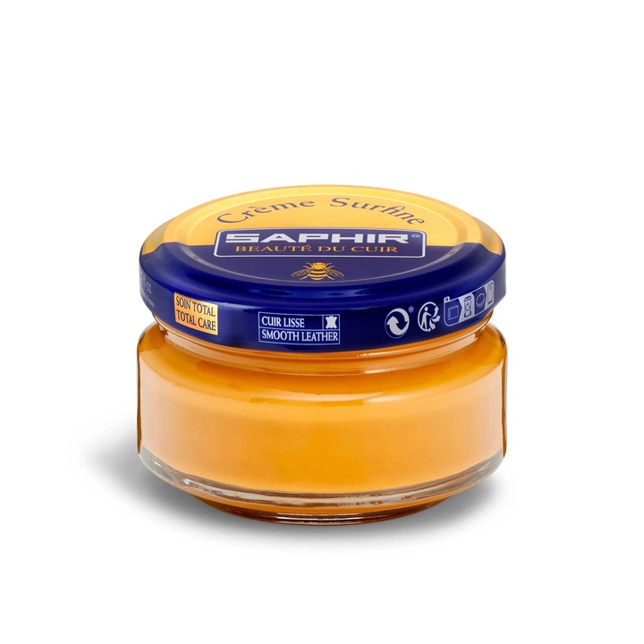 Крем за грижа за обувки, Saphir, 50 мл, Карамел 92