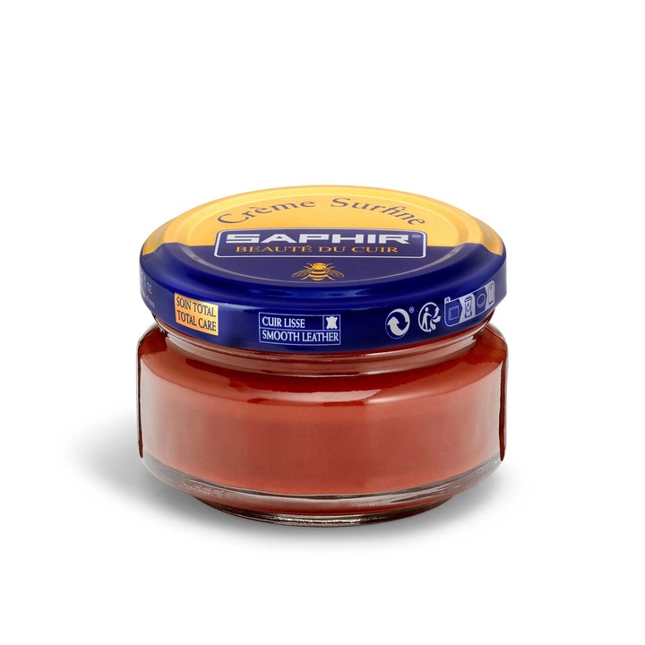 Крем за грижа, Saphir Surfine 50 ml, светлокафяв 36, хидроизолация