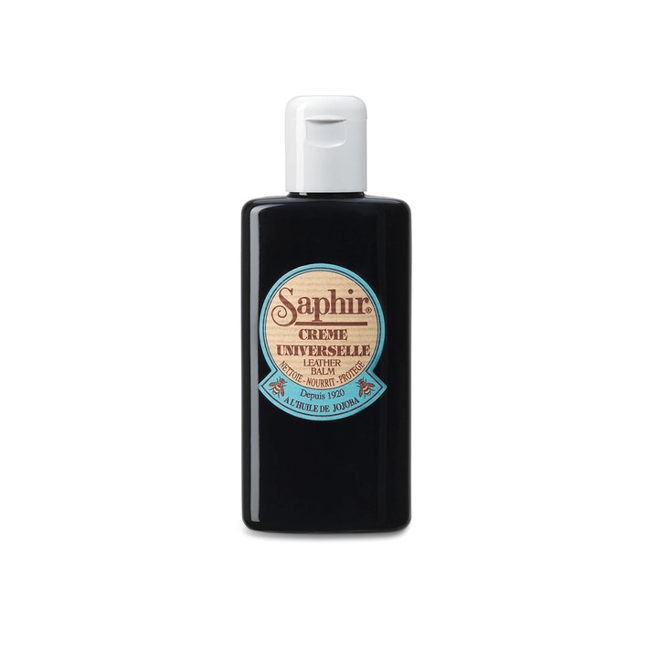 Lotiune pentru piele, Saphir, Creme Universelle, negru, 150 ml