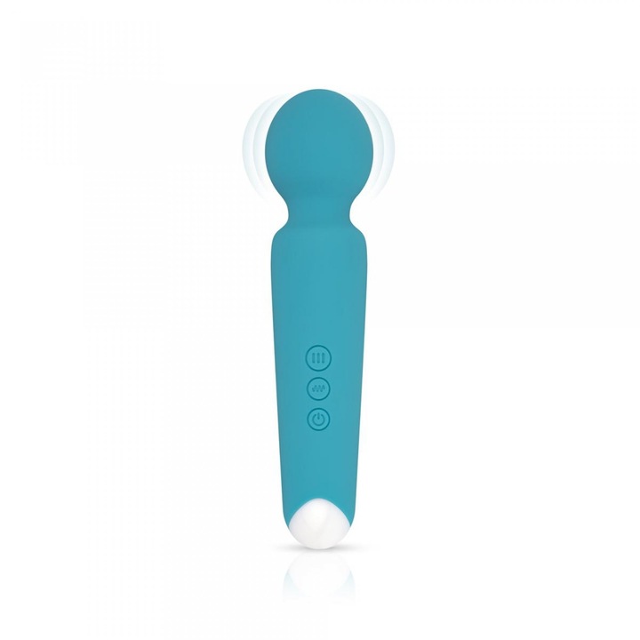 Vibrator Cala Azul, 10 viteze, waterproof, silicon, dimensiuni mici
