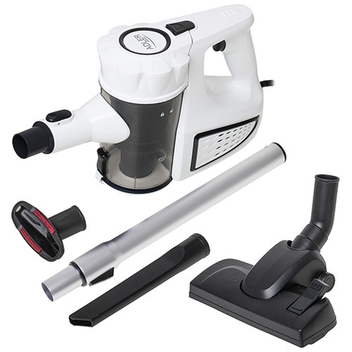Aspirator Manual, Adler, AD7036W, Fara Sac, Cu Fir, Filtru Plastic, Recipient Praf 1.5L, Raza Actiune 6M, Putere 800W, Dimensiuni 21x23.5x120 cm