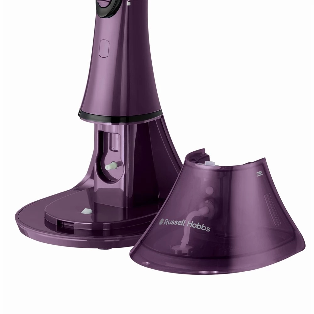 Aparat de calcat vertical cu abur Russell Hobbs Steam Genie Color Control 27410-56, 1800 W, 2 setari abur, Lila
