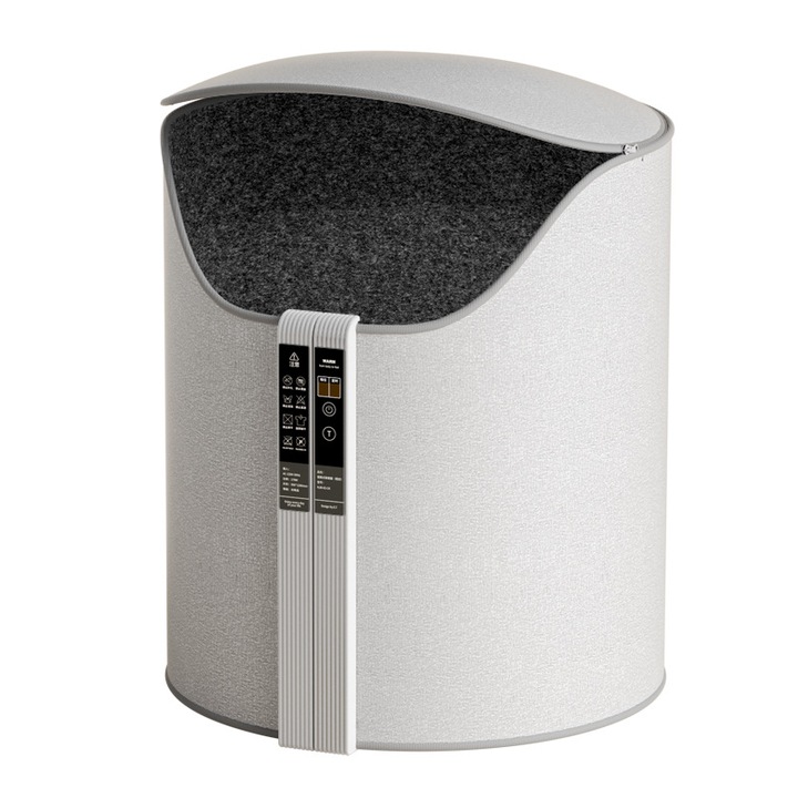 Radiator electric sub masa, WWrap Life Model Standard Edition Pro, Cristal de carbon graphene, Inclinare oprita, 30s Incalzire Rapida, Reglare cu 5 viteze, Incalzire birou, Inchidere Snap, Stai Cald, Picioare si Picioare reci