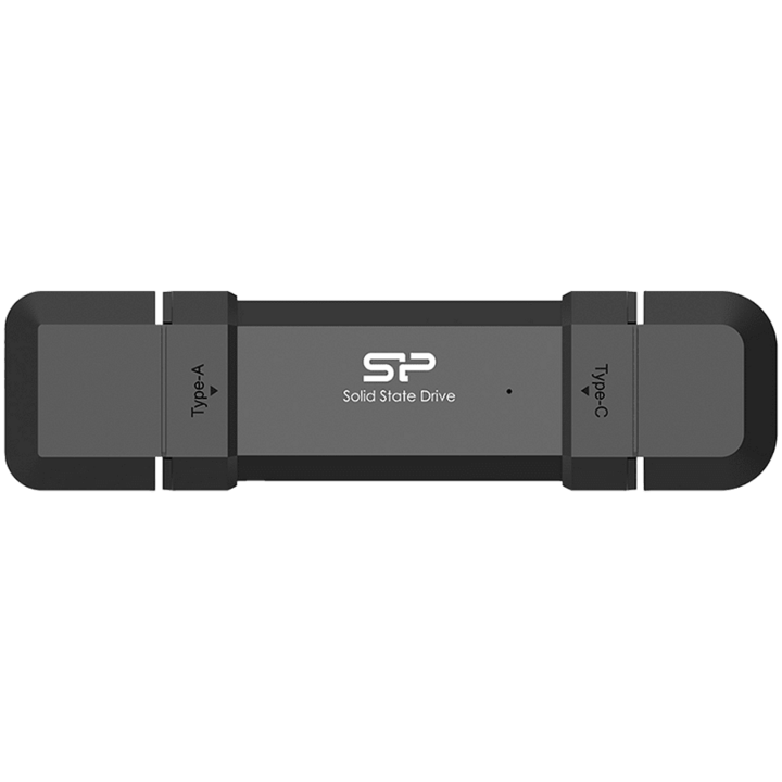 SSD Silicon Power, 500 GB, USB 3.2 GEN 2, NAND Flash, fekete
