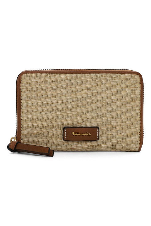 Tamaris, Portofel texturat Fernanda, Maro, Bej