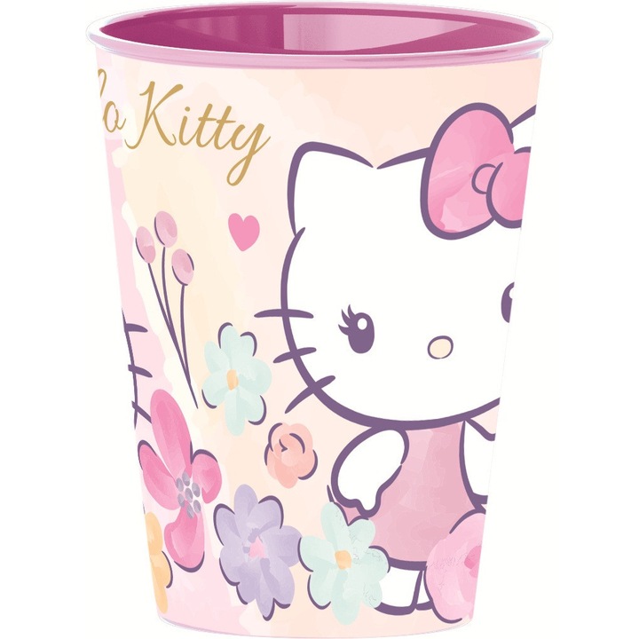 Hello Kitty пластмасова чаша 260 ml (Cute)