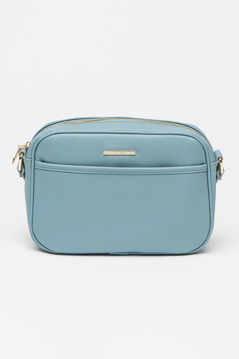 Geox, Celestye keresztpántos műbőr táska, Púderkék