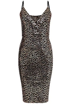 Rochie cu paiete Le Charm, Negru/Auriu Rochie cu paiete Le Charm, Negru/Auriu