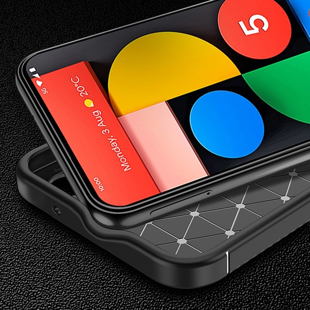 Husa protectie Mat-Tech compatibila cu Google Pixel 9a Carbon Design Autofocus, Protectie Camere, Finisaj Mat, Anti-Shock, Anti-Fingerprint, Rezistenta la impact, Negru