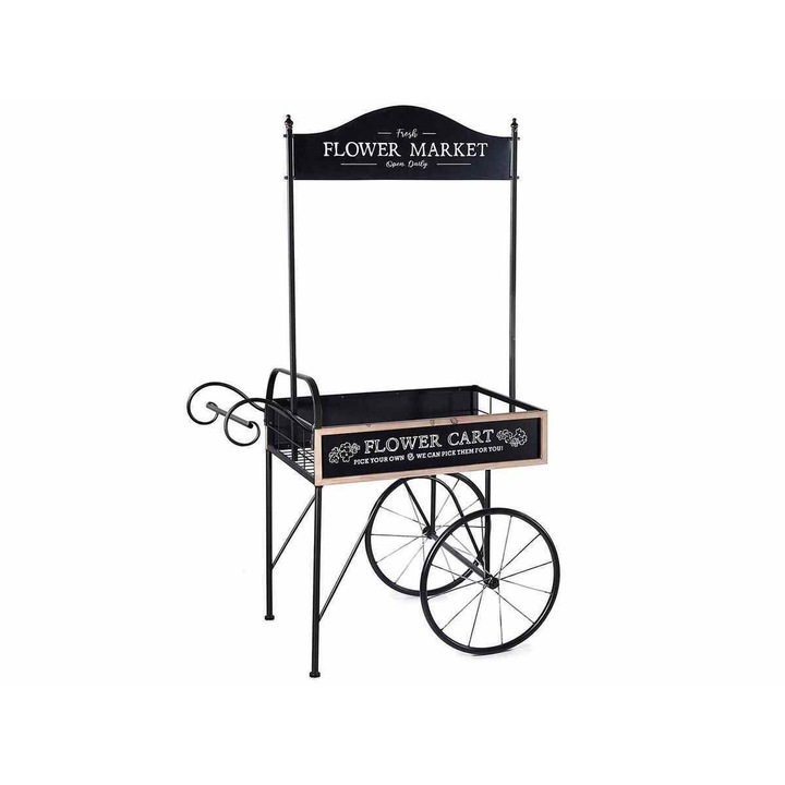 Рафт Черен и бял 100x65x162 см