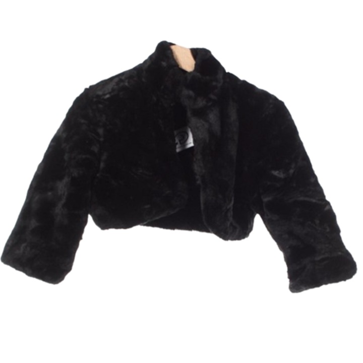 Bolero elegant fete, Negru