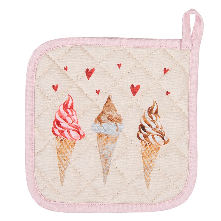 Термична салфетка от памук Ice Cream 16x16 см