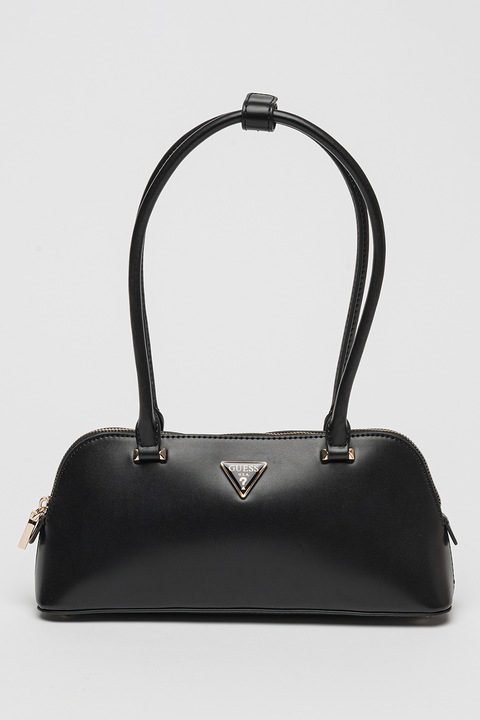 GUESS, Daryna keresztpántos táska logóval, Fekete