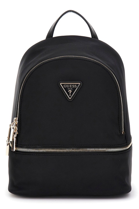 GUESS, Раница Follie с регулируеми презрамки, Черен