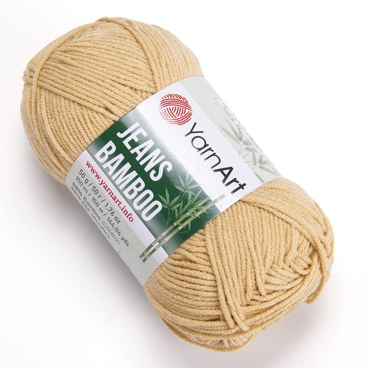 Garn Yarnart Jeans Bamboo, 50g, 150m, multicolor, set de 1 motec