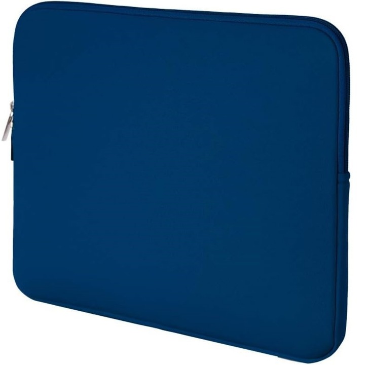 Защитен и транспортен капак за лаптоп VarioShop®, до 13 инча, с удароустойчива гъба, водоустойчив, съвместим с Apple MacBook Air, MacBook Pro Touch, 34 x 1,7 x 25,5 cm, син