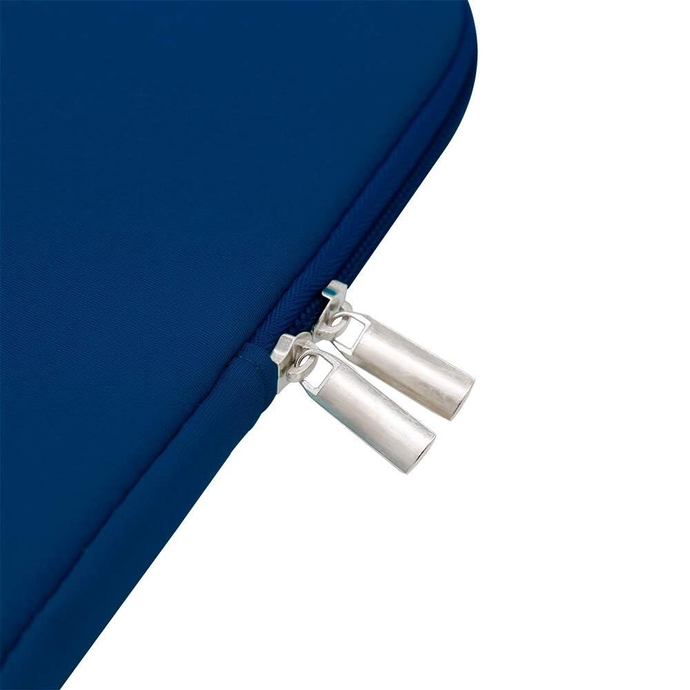 Husa de Protectie si Transport pentru Laptop VarioShop®, pana la 13 inch, cu Burete Antisoc, Rezistena la Apa, Compatibila cu Apple MacBook Air, MacBook Pro Touch, 34 x 1.7 x 25.5 cm, Albastru