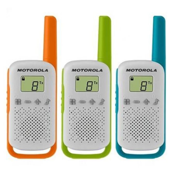 Радиостанция pmr комплект 3 бр t42 motorola