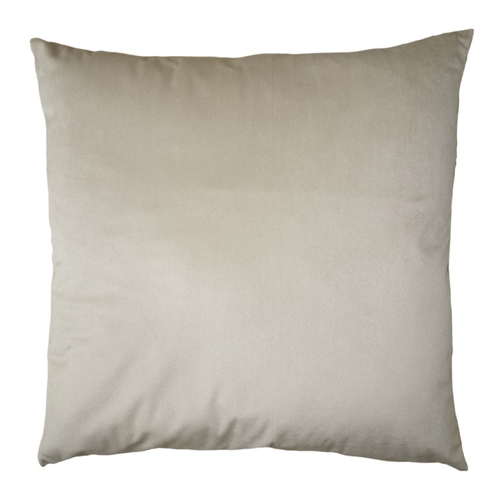 Barna textil párnahuzat 45x45 cm