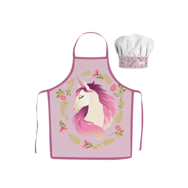 Unikornis gyerek kötény 2 darabos szett (Garden)