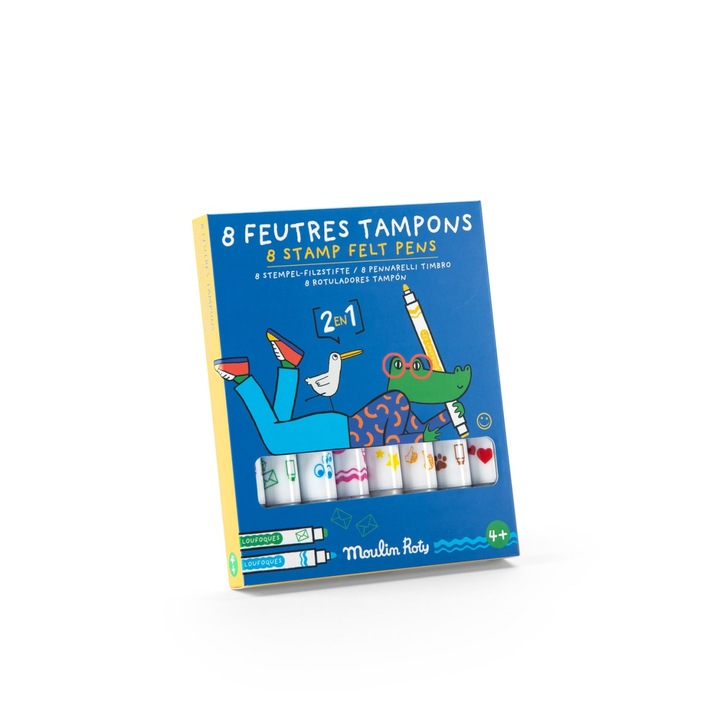 Set De Carioci Cu Stampile, Moulin Roty