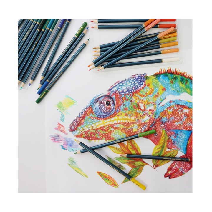 Creioane colorate premium Mont Marte 72buc/set