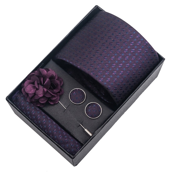 Мъжки комплект от 4 части 6064-9, Sic Moda, бордо