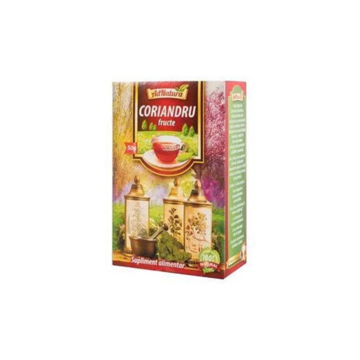 Ceai din coriandru fructe, 50 g, AdNatura
